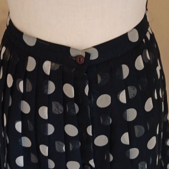 Cygne Designs Sheer Polka Dot Skirt - Picture 2 of 6